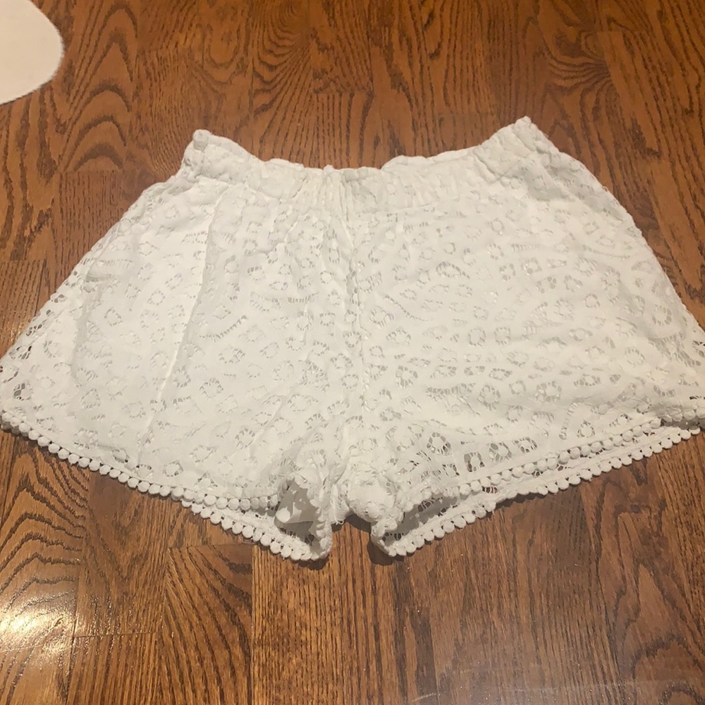 H & M eyelet shorts. Worn once